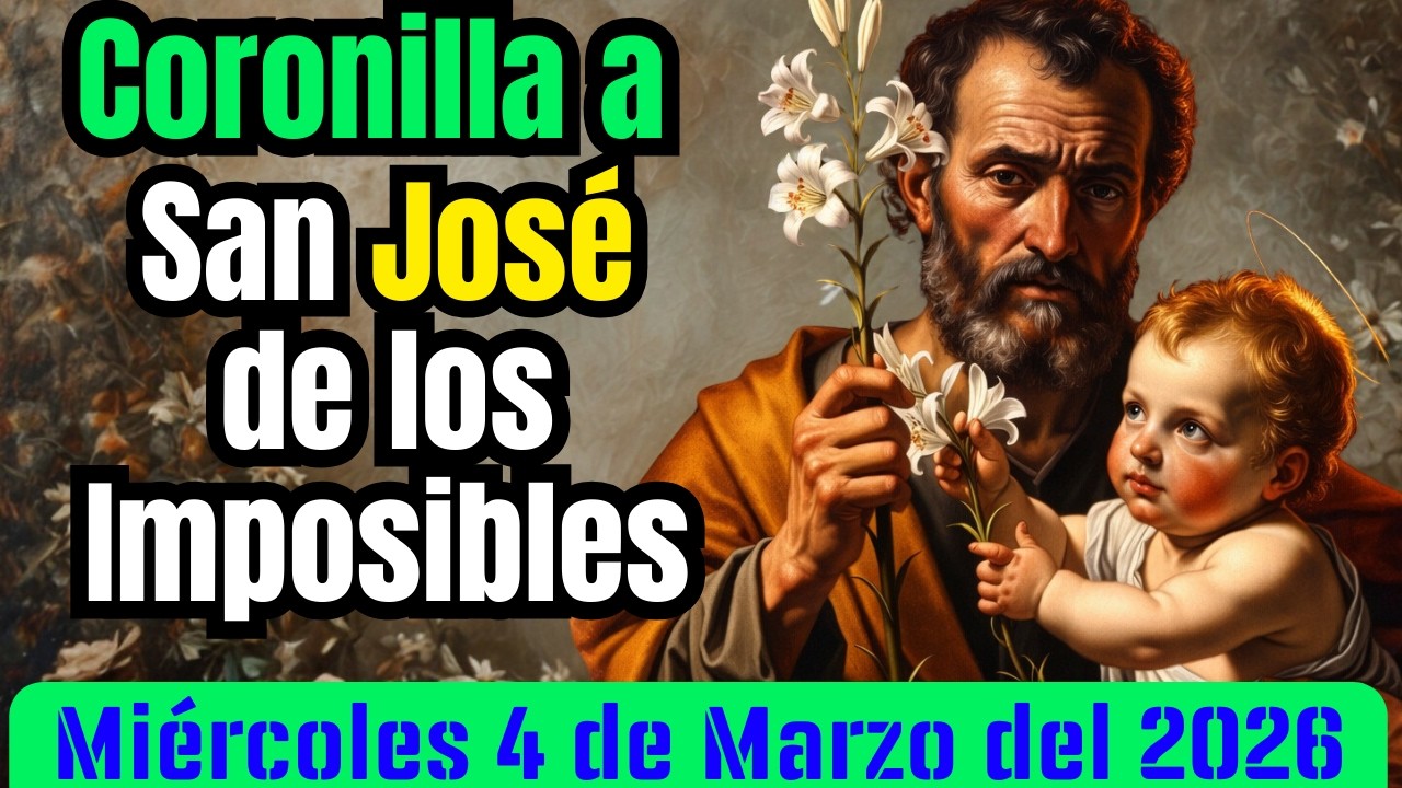 Coronilla de los Imposibles al Poderosísimo San José – Para matrimonios al borde del colapso