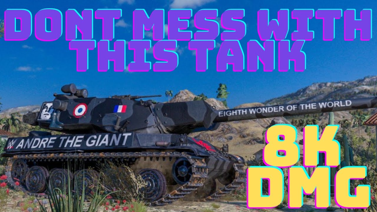 Andre The Giant 8K Comb DMG. WOT Console.