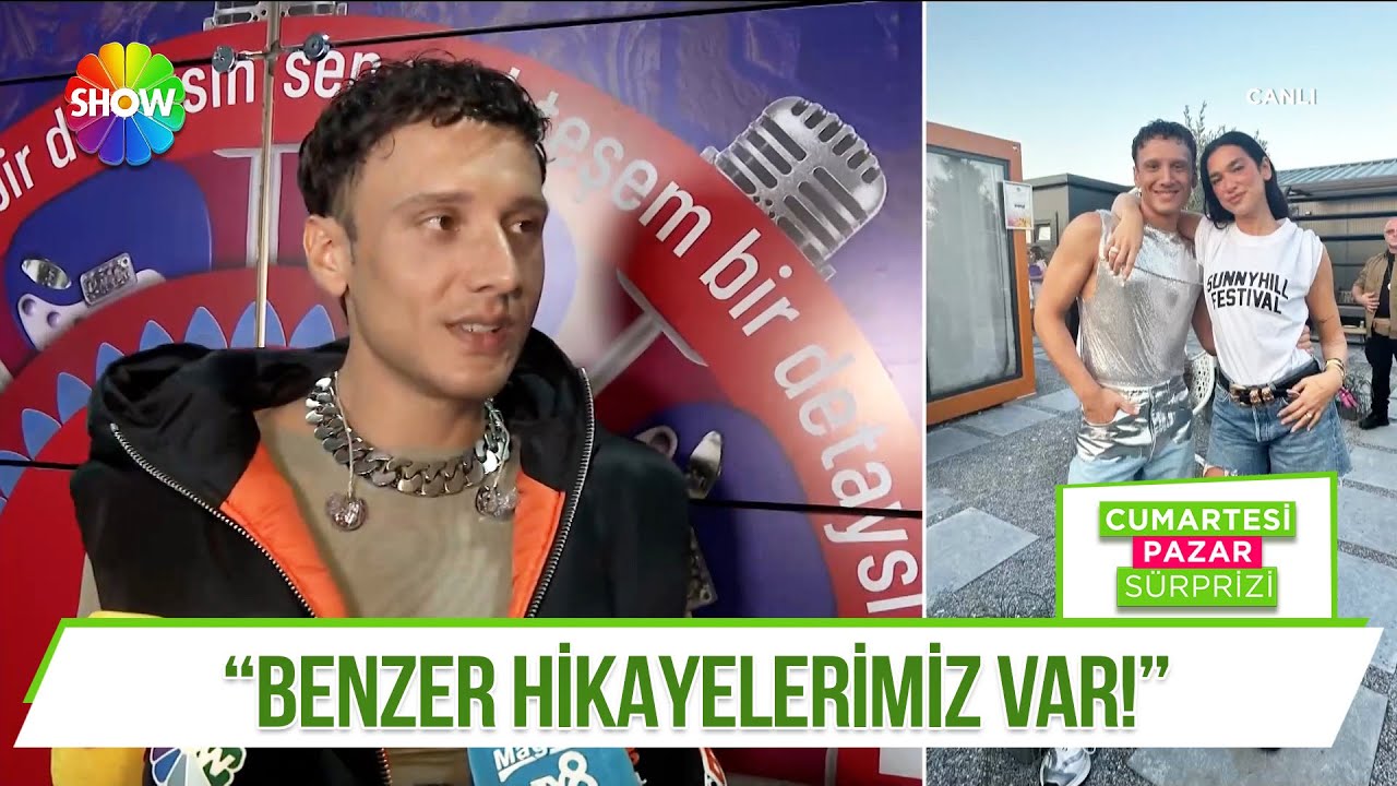 Edis, Dua Lipa'yla buluşmasını anlattı!