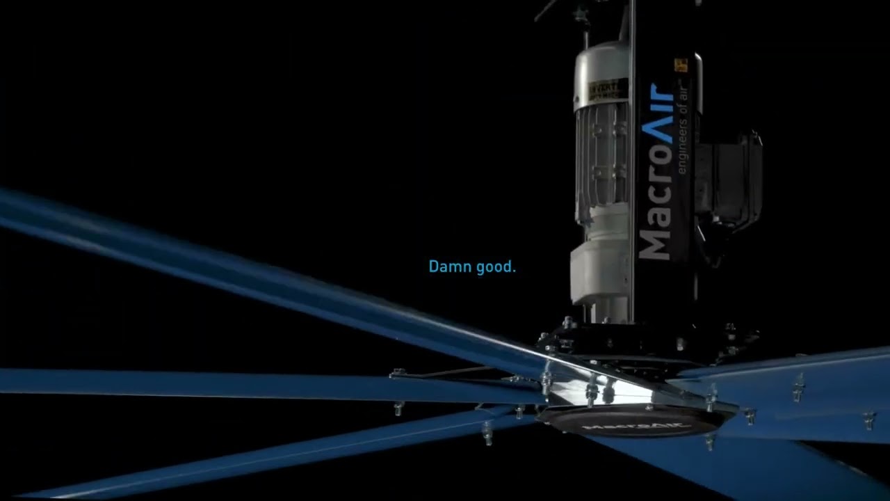 What does a $3,000 fan look like | SHOP MacroAir HVLS fans