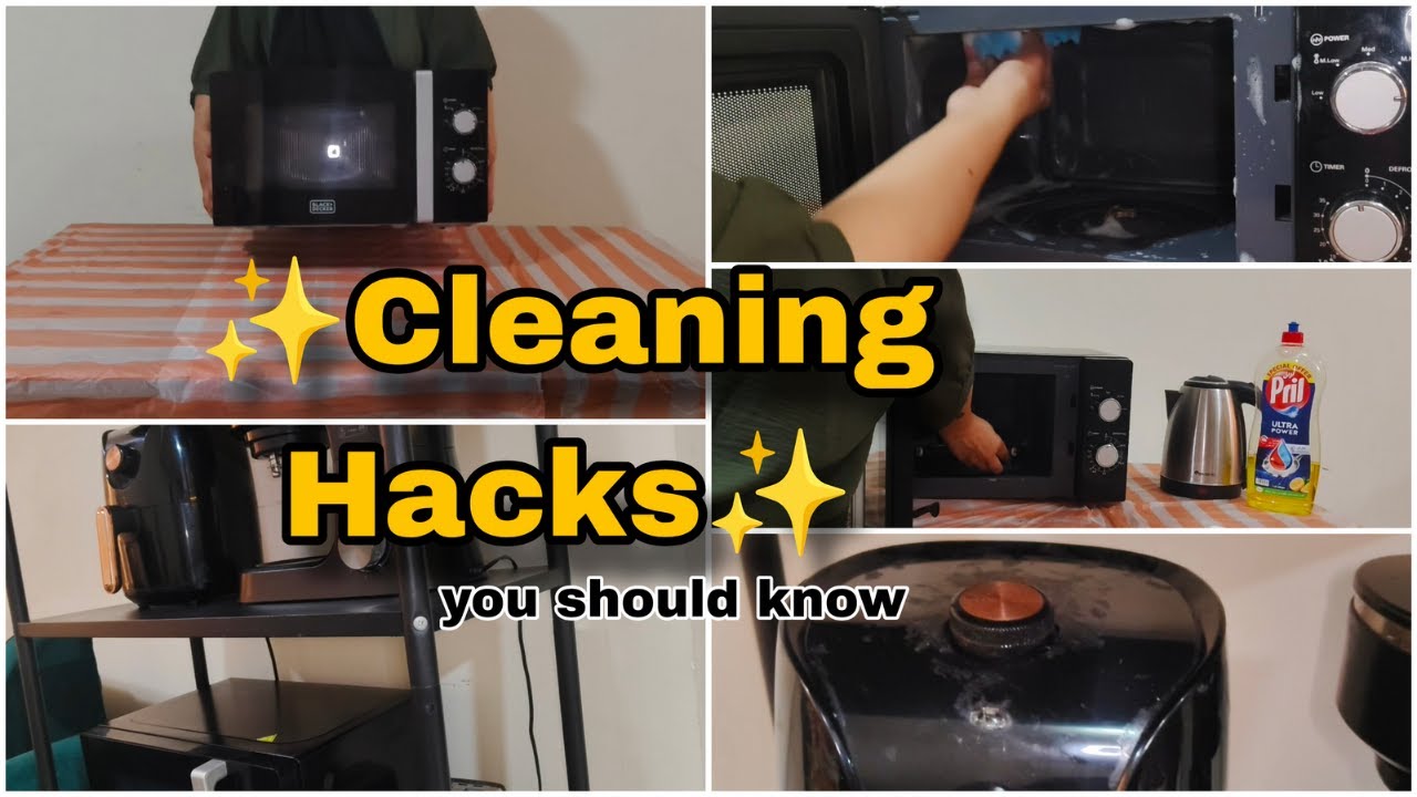 Amazing Kitchen Cleaning Tools | Cleaning Oven, Air fryer, Toaster by these Hacks