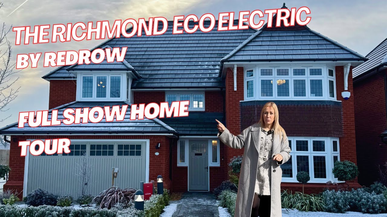 Amazing 😍 REDROW SHOW HOME TOUR | The Richmond Eco Electrtic