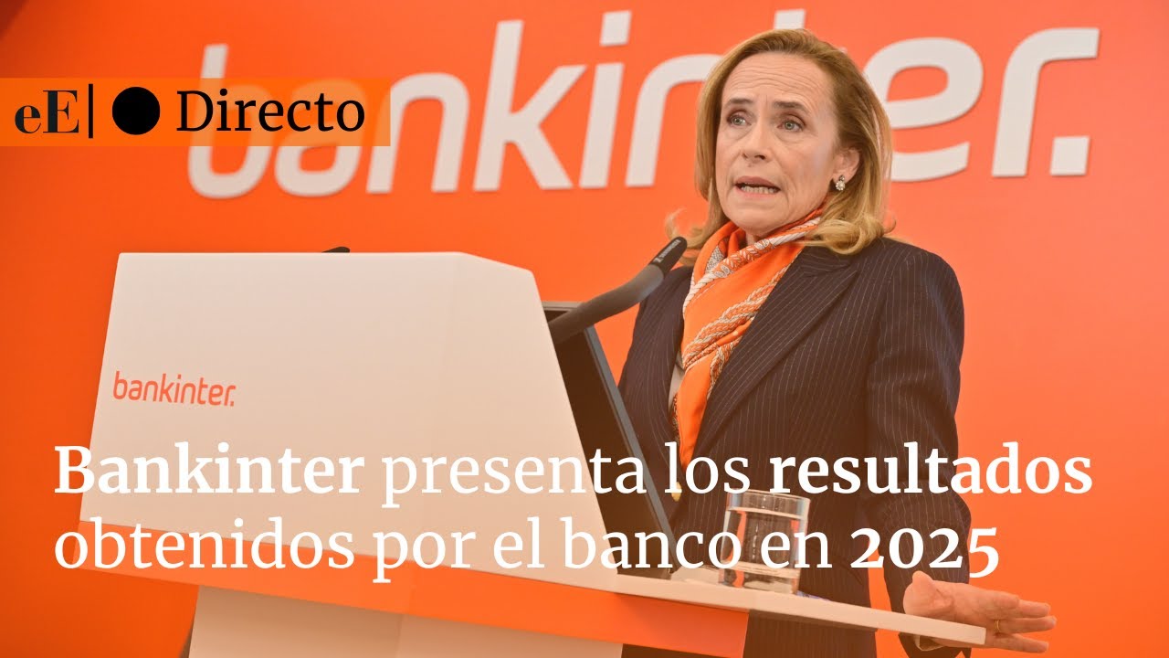 DIRECTO 🔴| @bankinter presenta los resultados obtenidos por el banco en 2025