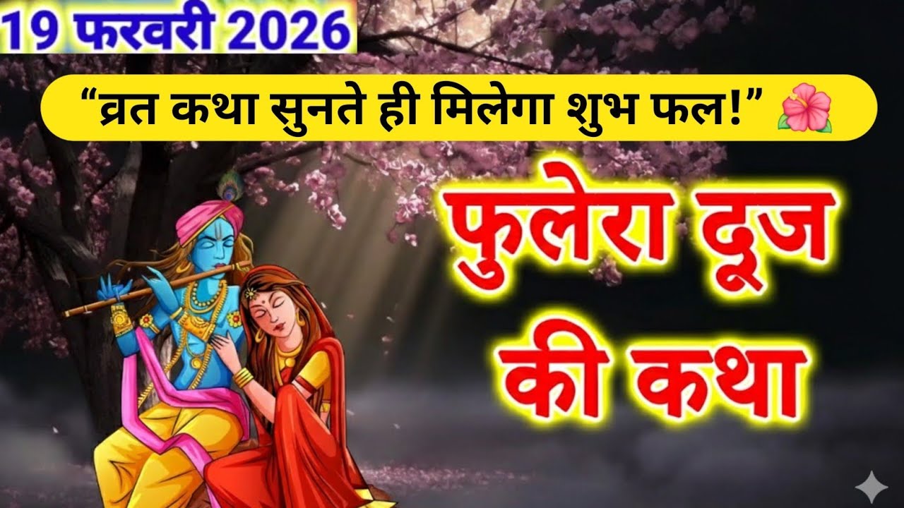 फुलेरा दूज 2026 | राधा-कृष्ण का दिव्य मिलन 🌸 फुलेरा दूज की सम्पूर्ण कथा | ब्रज में होली की शुरुआत