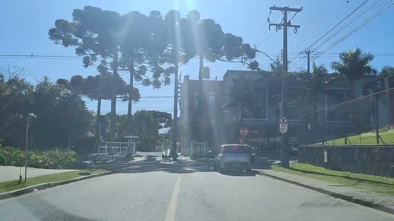 DO BOM RETIRO INDO PARA O BAIRRO AHÚ EM CURITIBA