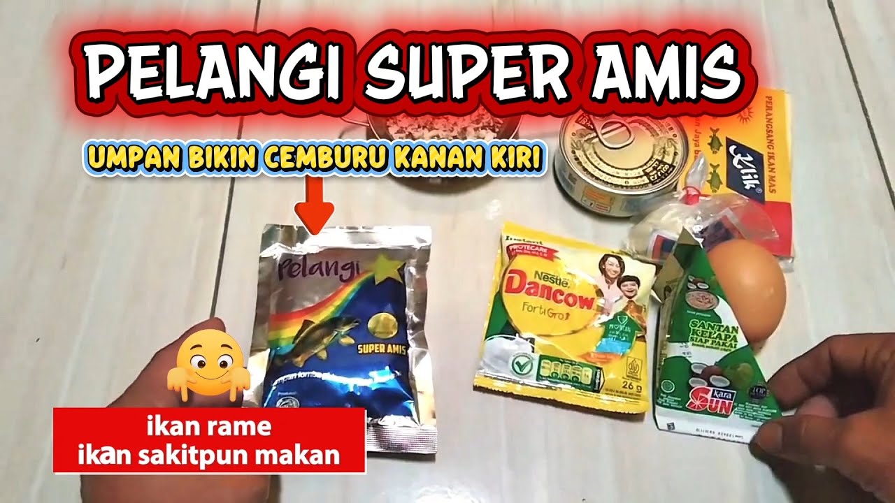 UMPAN KUKUS PELANGI SUPER AMIS  MAKANIN BANGET //LOMBA MAUPUN HARIAN MANCING IKAN MAS