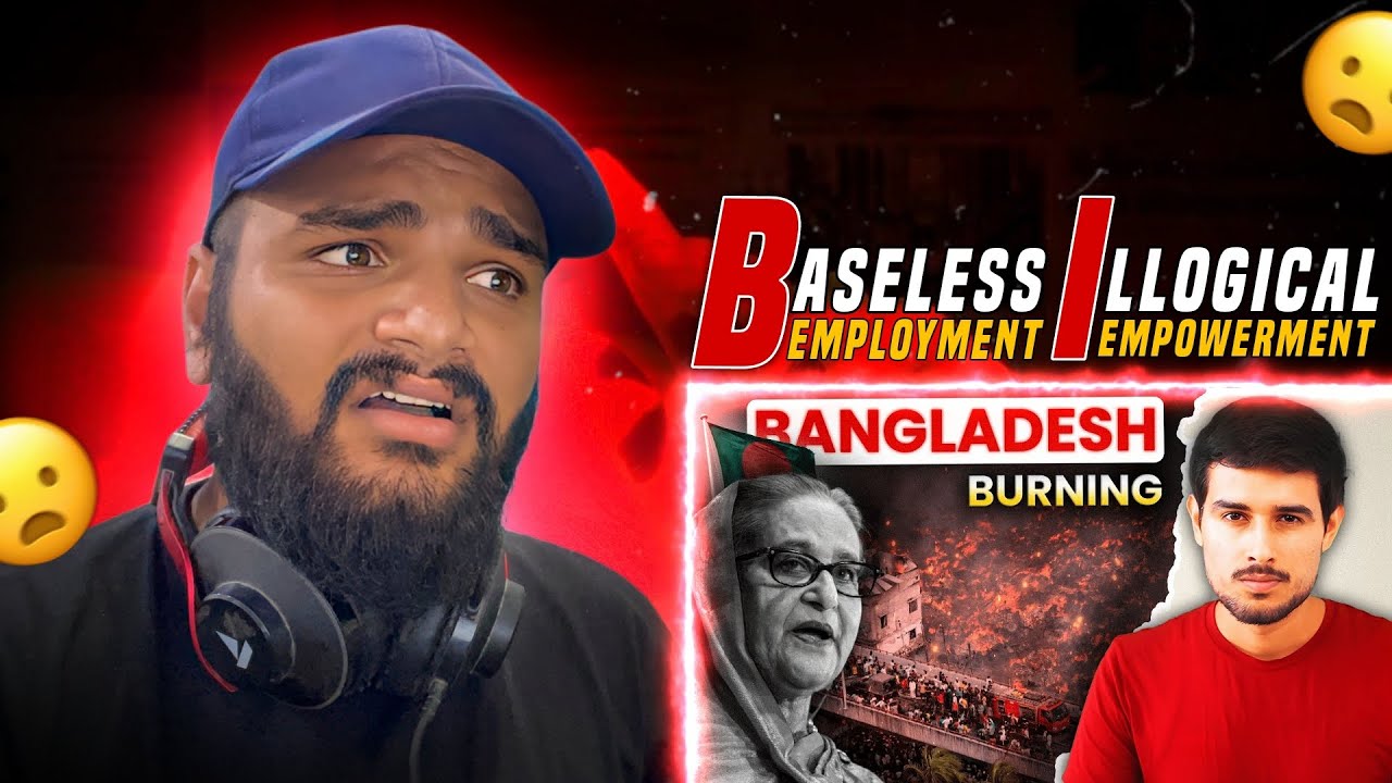 Bangladesh is Burning | What's Wrong? | Dhruv Rathee | Reaction