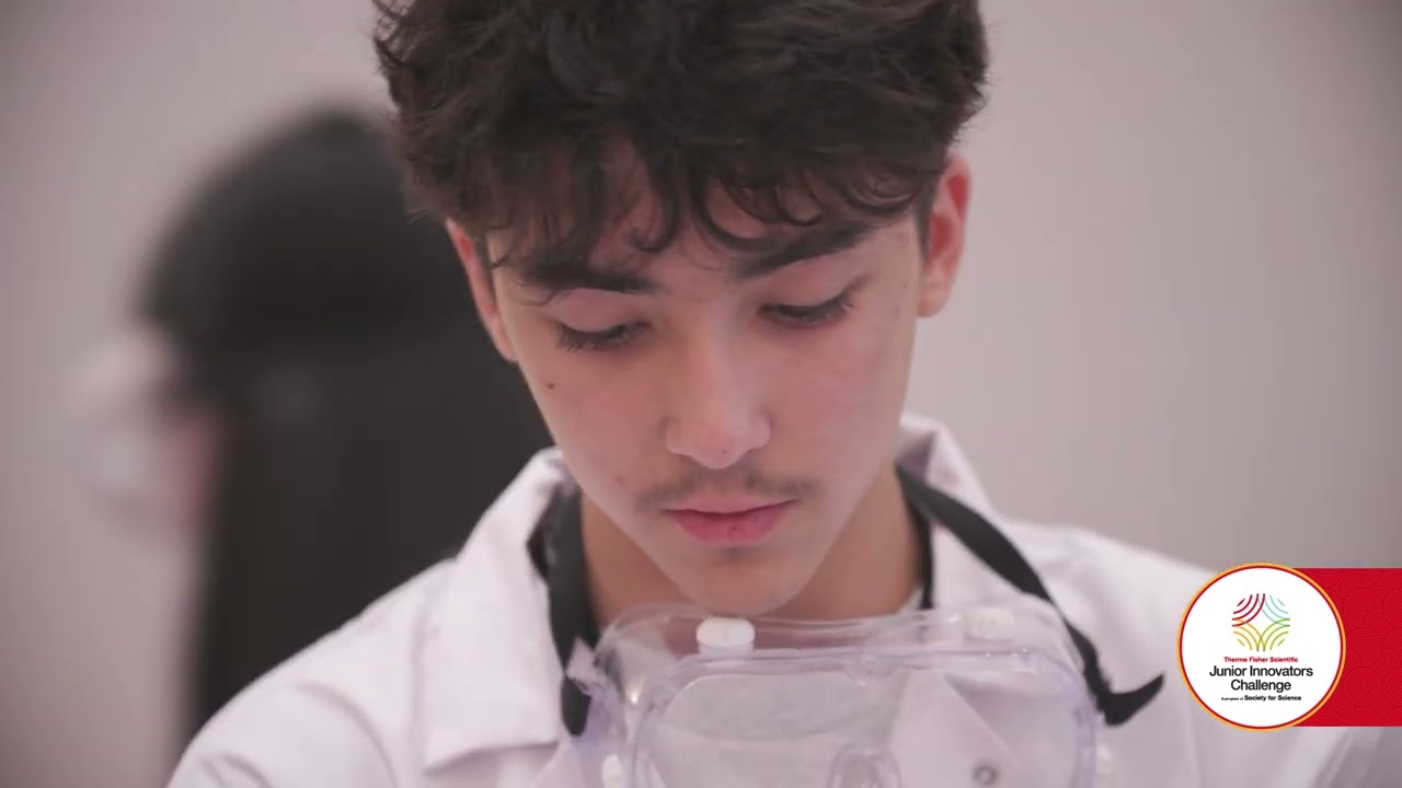 Питер Фернандес Дулай, лауреат премии DoD STEM Talent Award (Thermo Fisher JIC 2025)