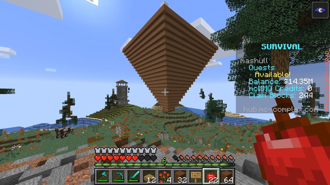 Minecraft Griefing - The Dupe / Cone Castle (Complex Episode 1)