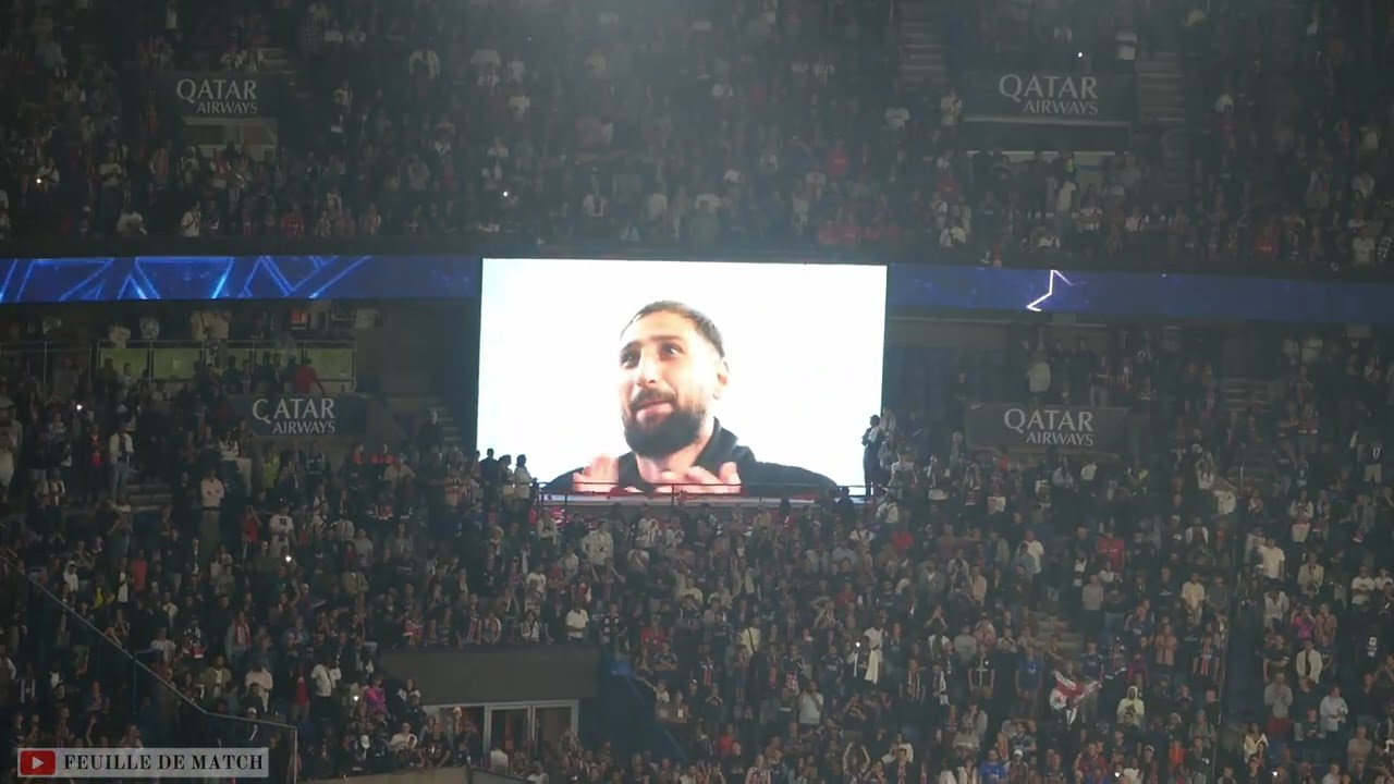 Les adieux de Donnarumma et aussi de Tenas au Parc des Princes [22-08-2025]