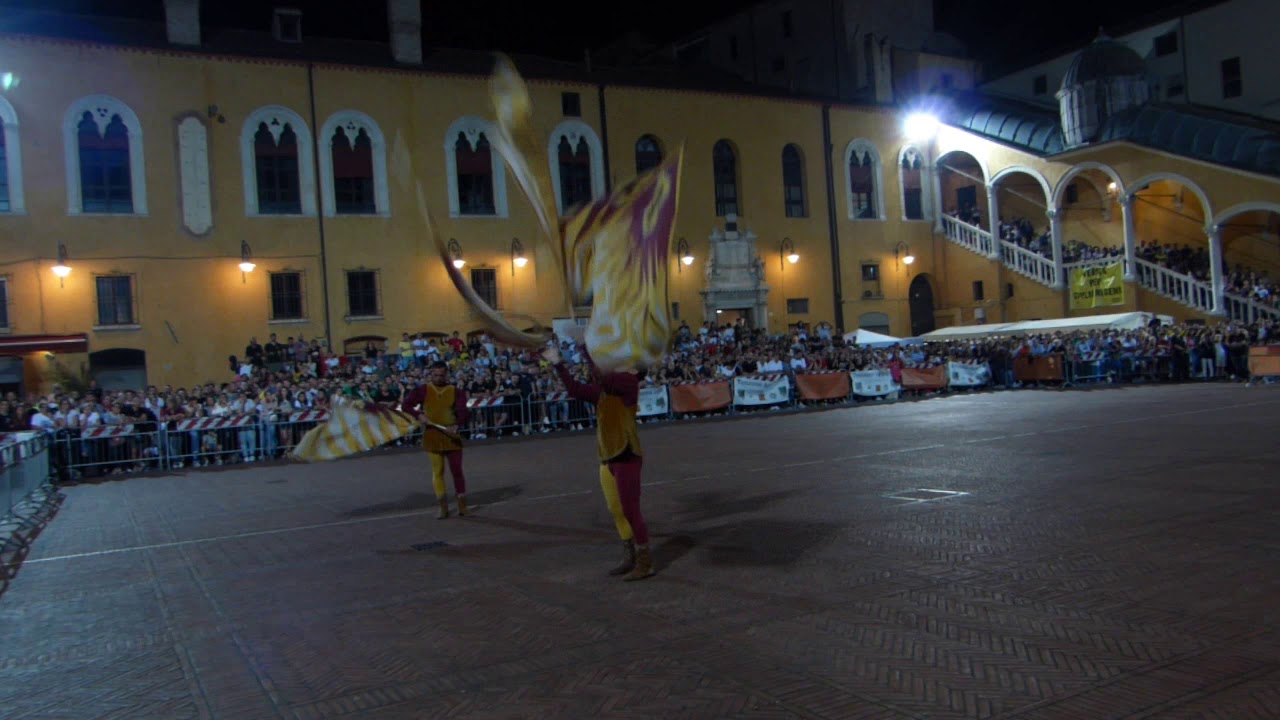 Tenzone Aurea Ferrara 2018 - Finale Singolo Rione Giallo - Benedetti