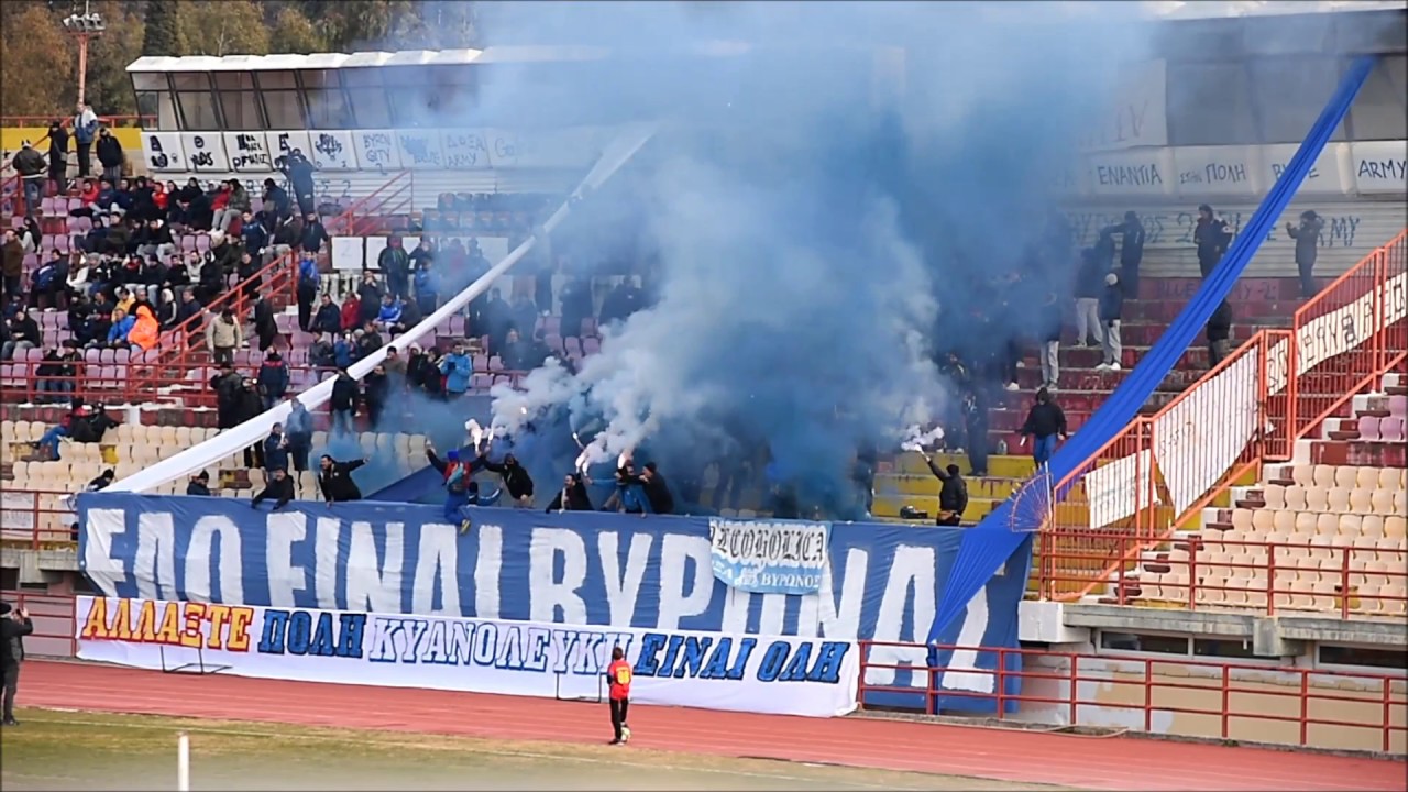 ΦΙΛΑΘΛΟΙ ΔΟΞΑΣ ΒΥΡΩΝΟΣ BLUE ARMY 8-1-2017