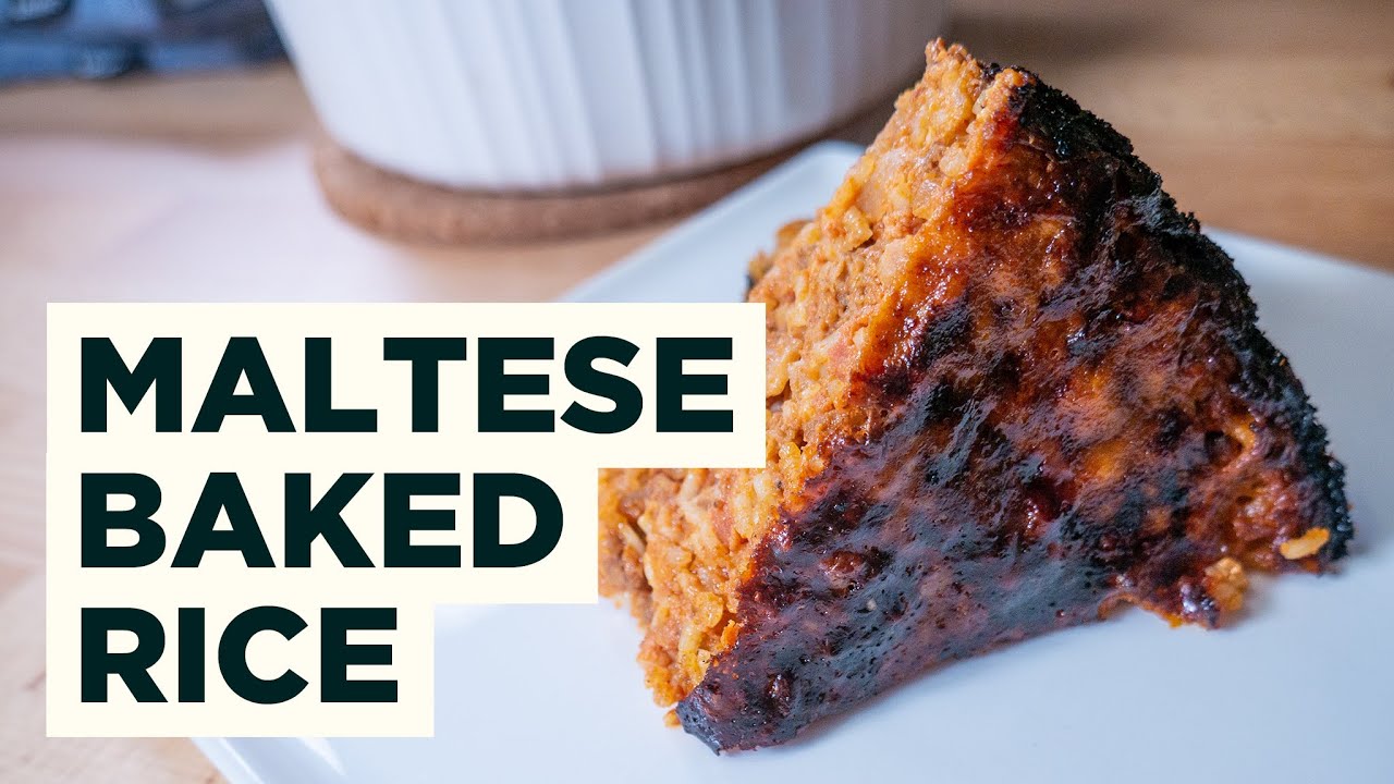 Ross Il Forn Recipe - How to Cook Maltese Rice Casserole