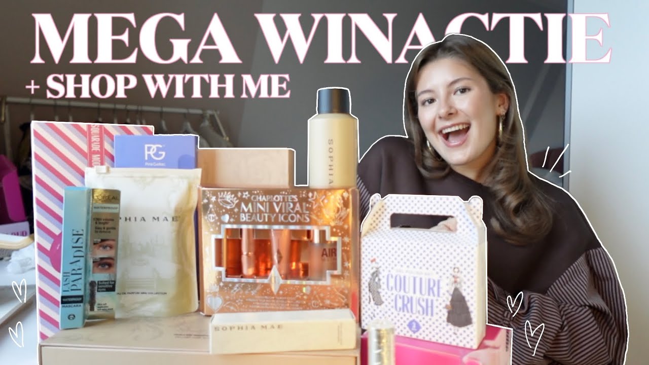 SHOP WITH US in Amsterdam 🛍️ + MEGA WINACTIE 🤍 Sophia Mae, Charlotte Tilbury, Pink Gellac 🌸