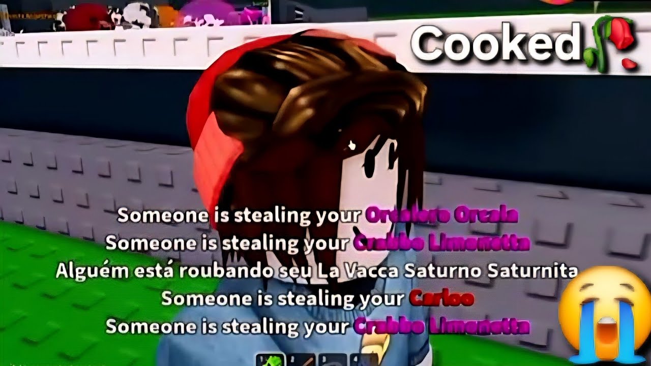 Kids crying in steal a brainrot part 6