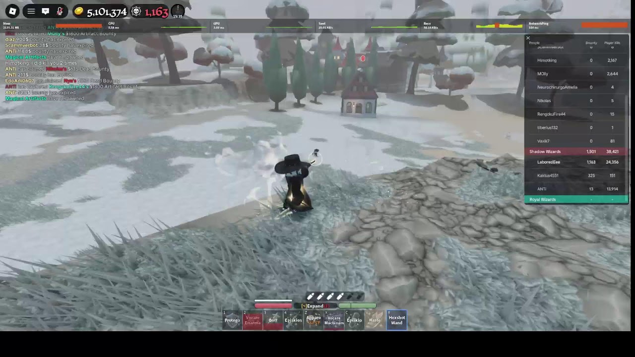 wizard west kill grinding