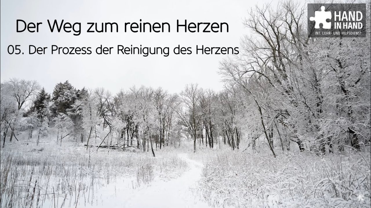 Der Weg zum reinen Herzen (5/9): Der Prozess der Reinigung des Herzens