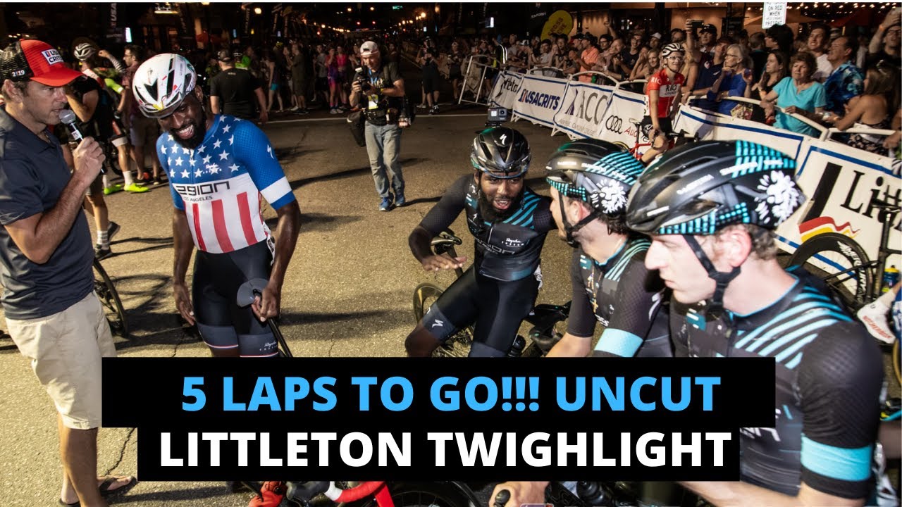 5 Laps To Go Cycling Race- Littleton Twighlight Criterium