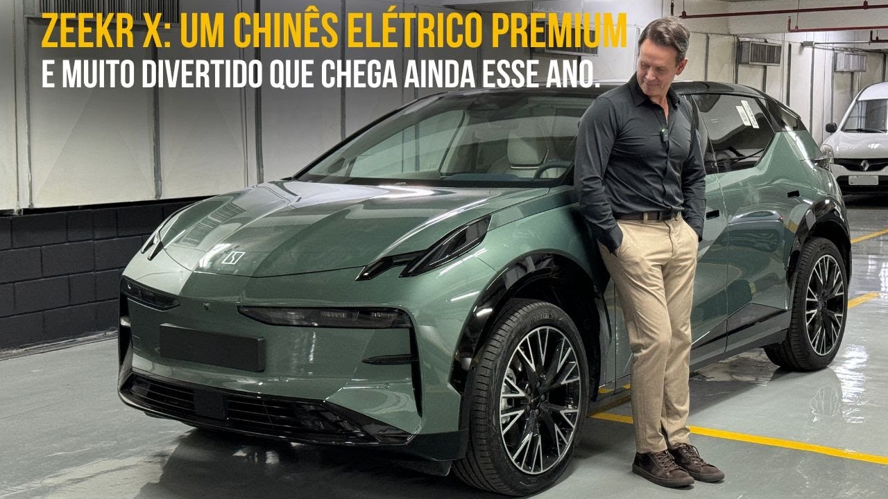 Zeekr X: um chinês elétrico premium e muito divertido que chega ainda esse ano.