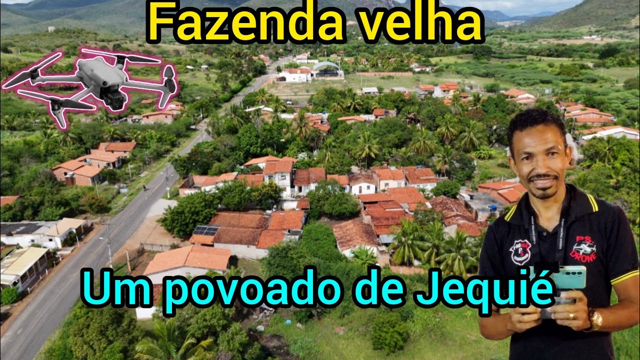 Conheça o povoado da fazenda velha (voo 827)