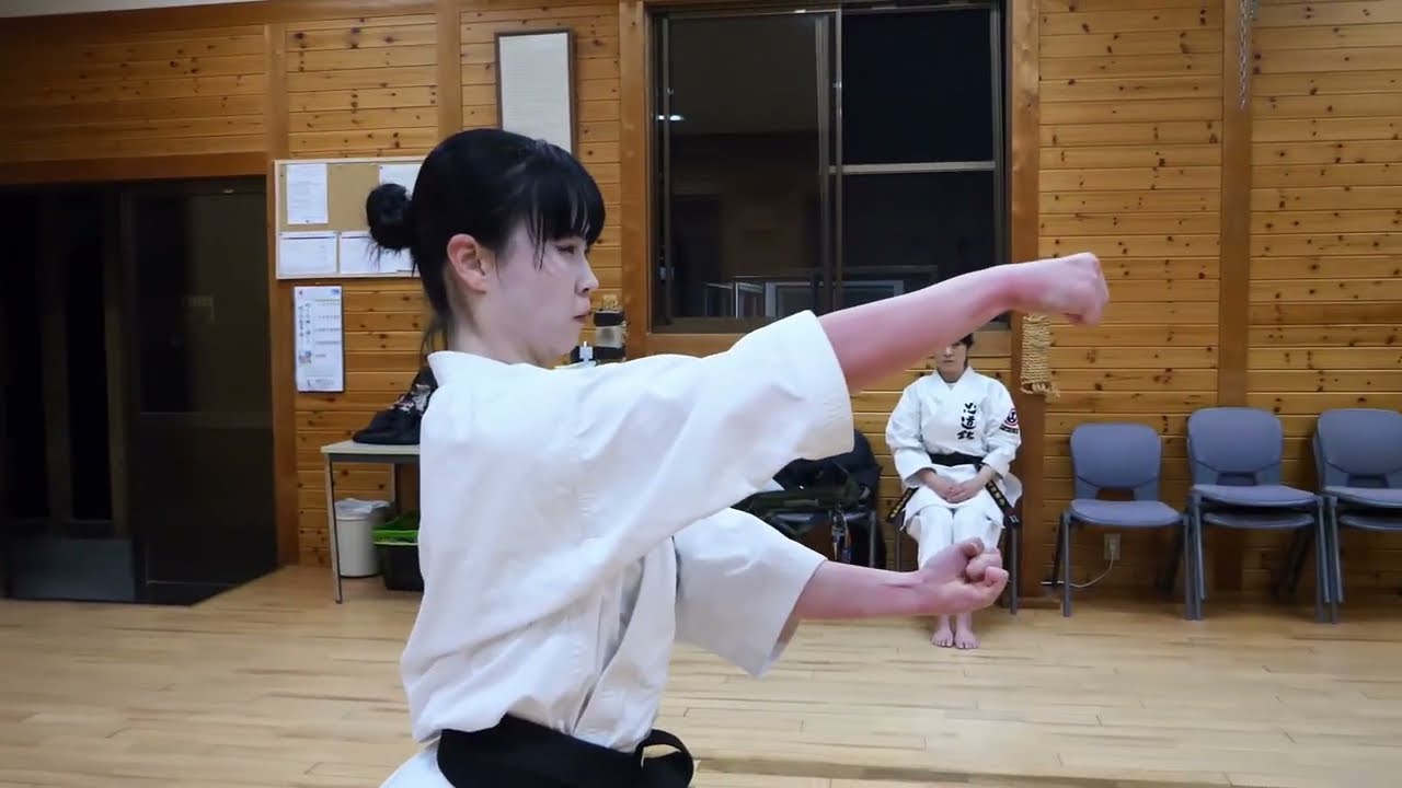 Kokoro Takata performs Itosu no Passai kata
