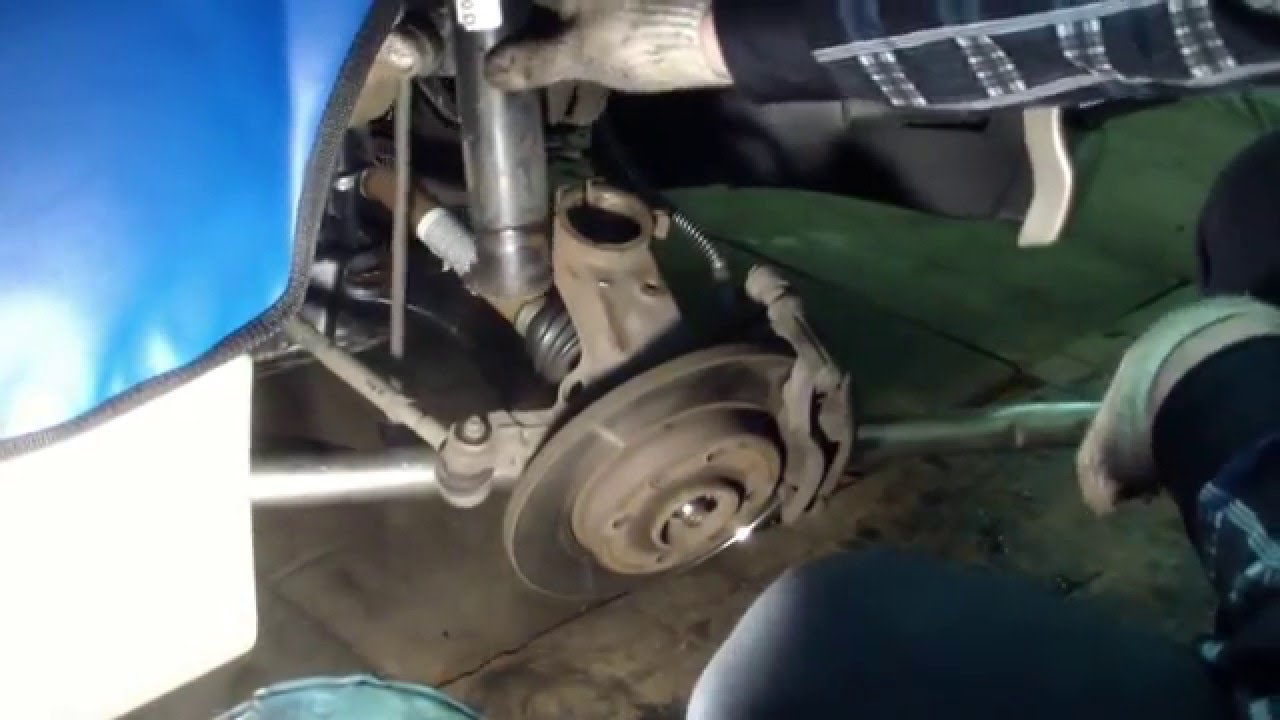 Peugeot 206 замена промежуточного подшипника привода