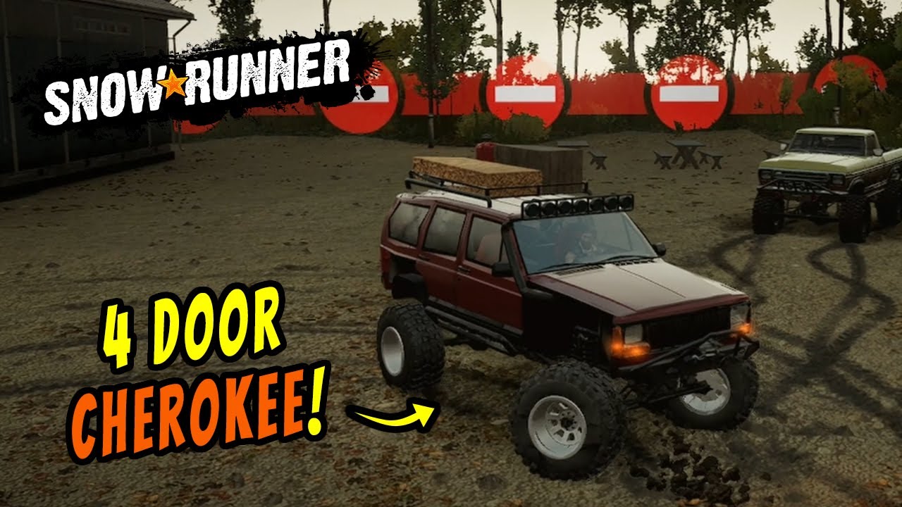 Jeep Cherokee XJ Mod in SnowRunner | Which Jeep mod is better in SnowRunner?