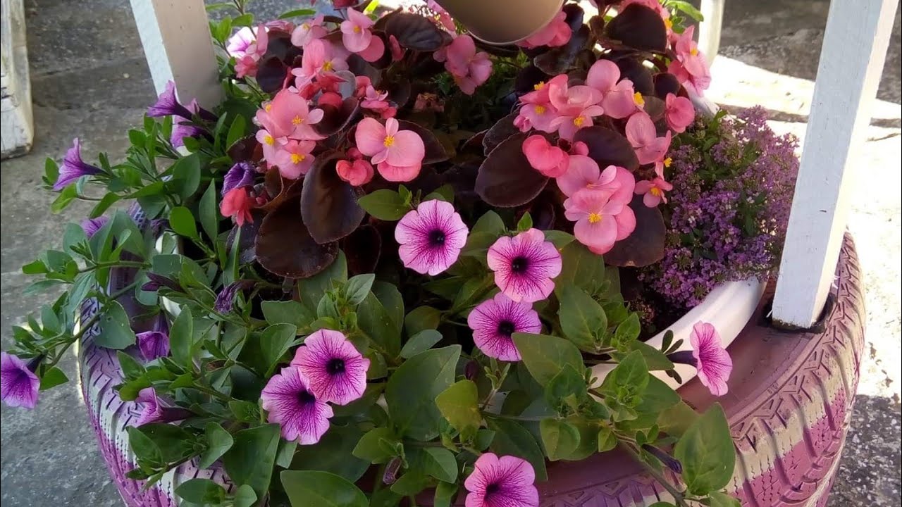 Dekorativni cvjetni bunar/Decorative flower well DIY