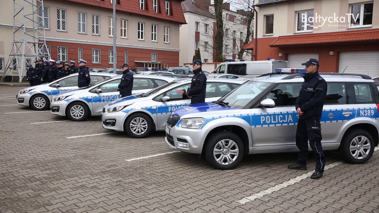 Cztery nowe samochody dla puckiej policji | BałtyckaTV