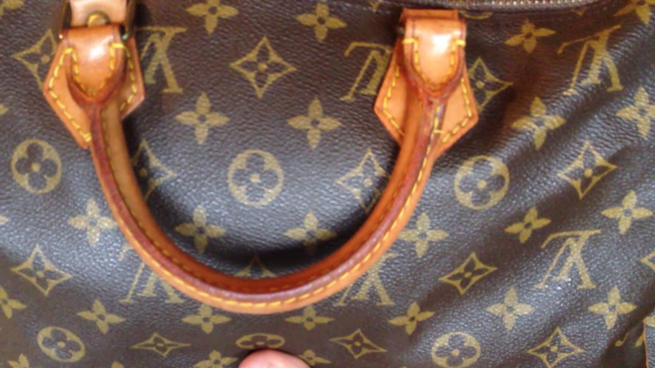 Vintage Louis Vuitton Speedy Leder reinigen und pflegen (1/5)   | how to | Tutorial