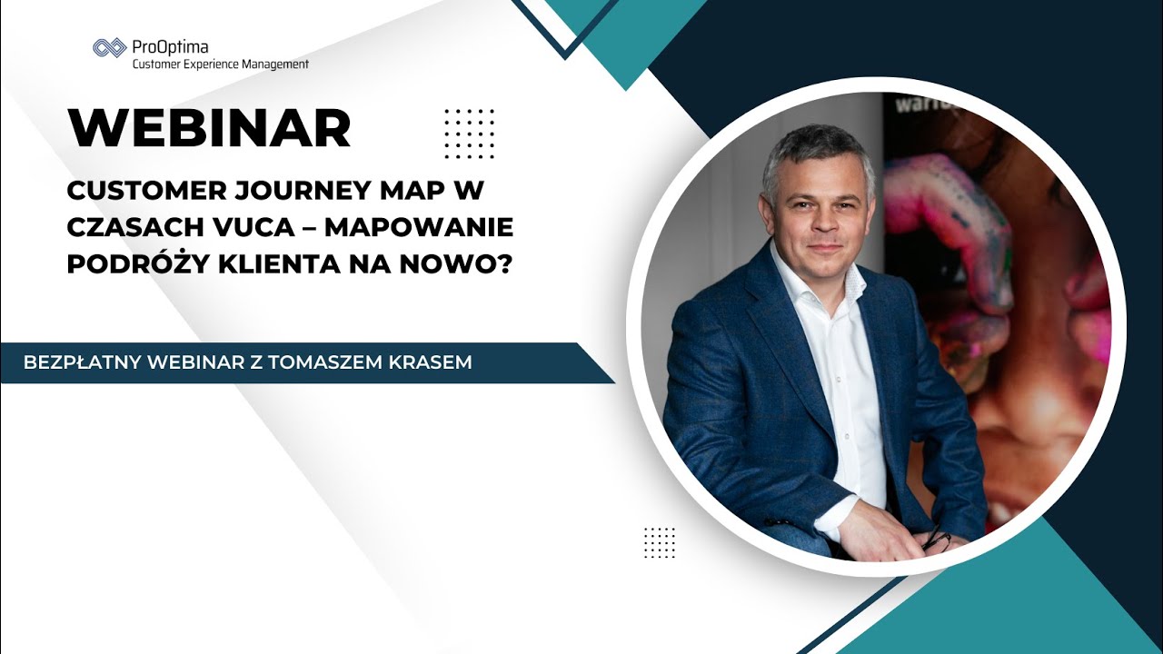 Customer Journey Map w czasach VUCA mapowanie podróży klienta na nowo WEBINAR nagranie webinaru