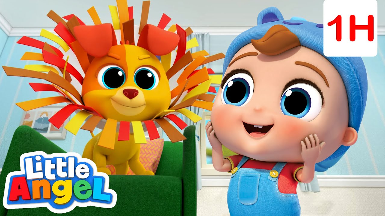 Bingo The Lion! | Animals for Kids | Funny Cartoons | Learn about Animals