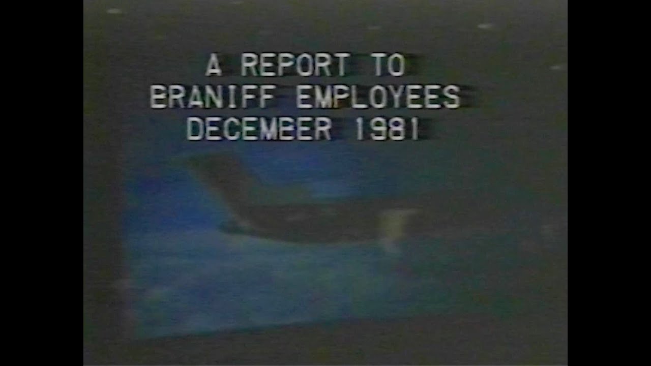 Braniff A Report to Braniff Employees with Howard D Putnam December 1981