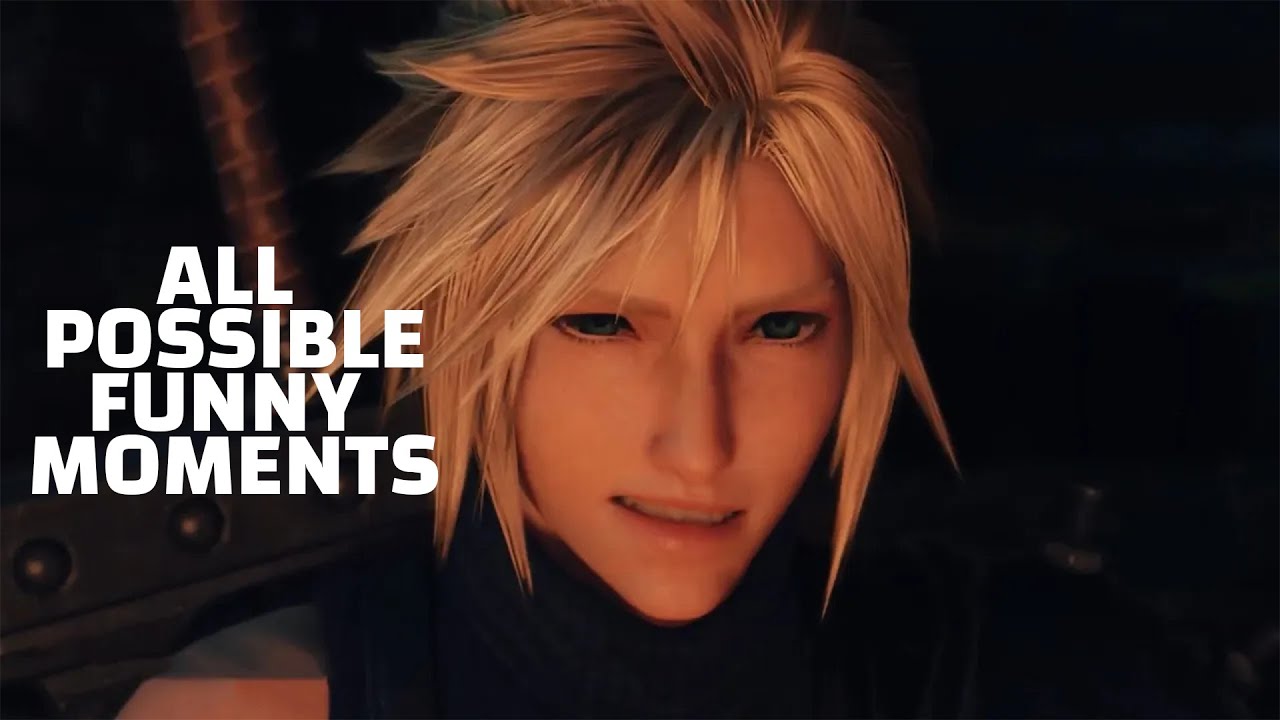 Самые смешные и уморительные моменты в FFVII Rebirth Remake (добавлены временные метки)
