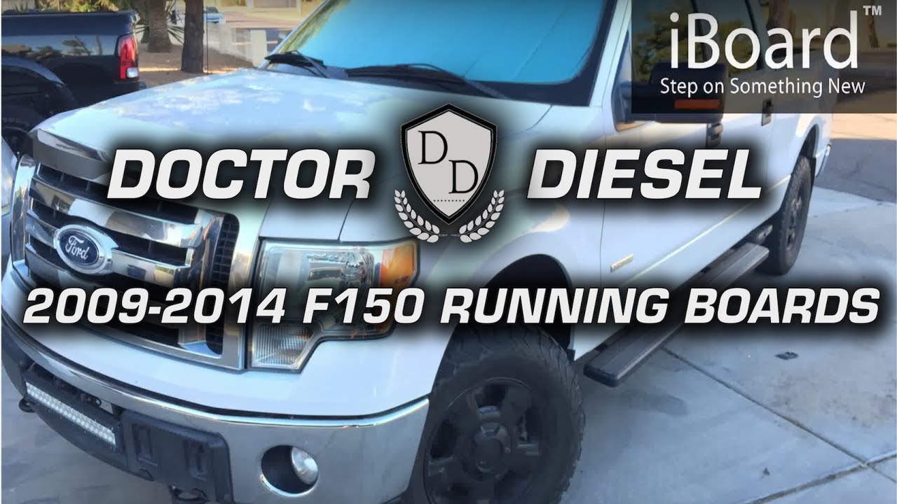 iBoard Auto Running Board Installation for 2009-2014 Ford F150 SuperCrew Trucks