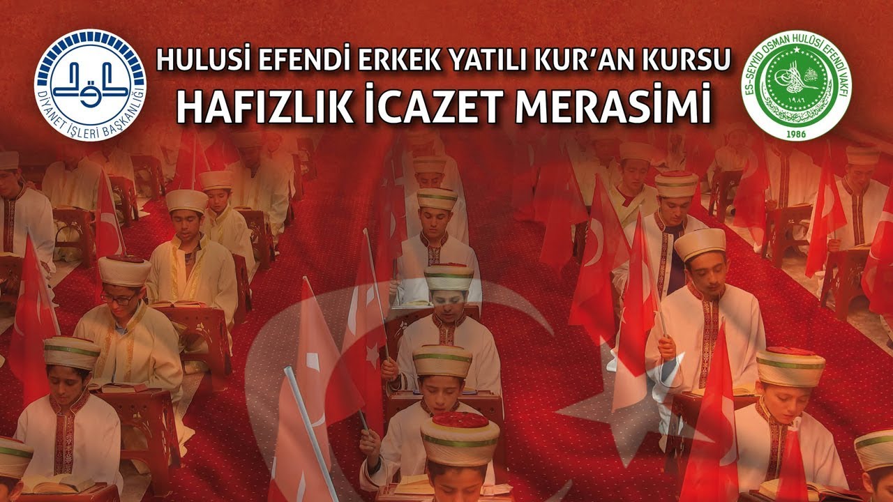 Hafızlık İcazet Merasimi | Hulusi Efendi Kur'an Kursu