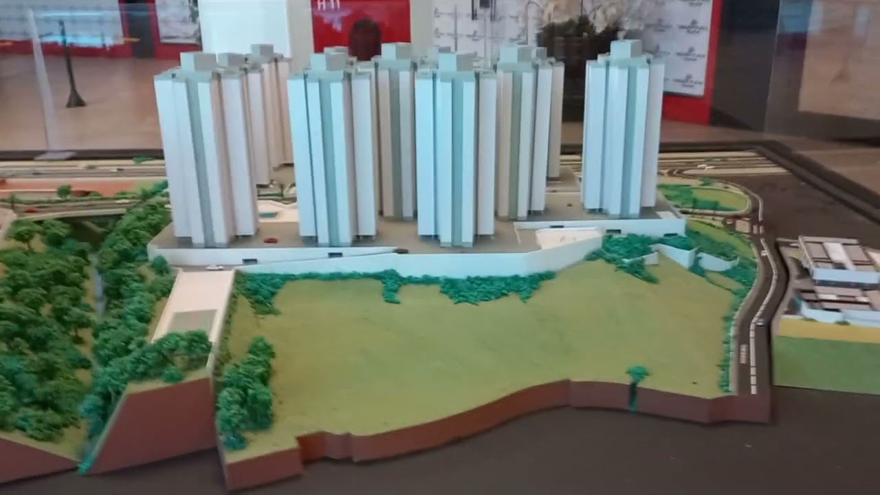 Tour pela maquete do Condomínio Parque Firenze