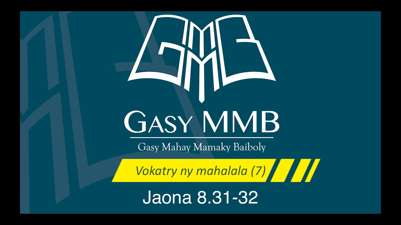 Vokatry ny mahalala (7) Jaona 8.31-32
