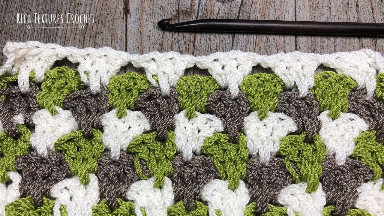 How to Crochet the Granny Spike Stitch
