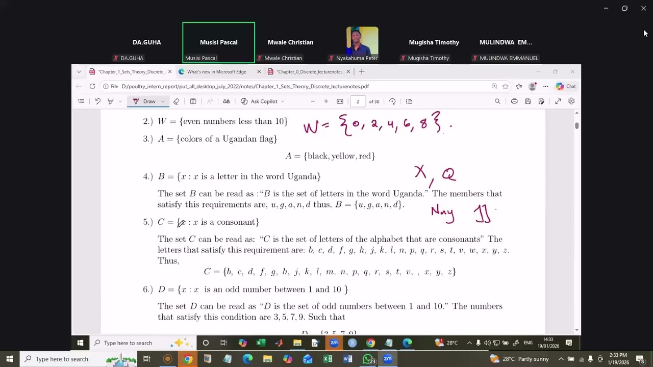 Discrete mathematics