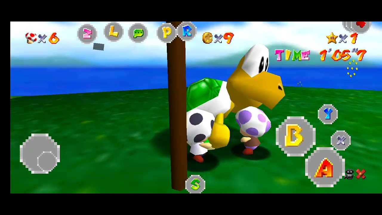 Juego con mi hermana sm64 o mario64 parte 1