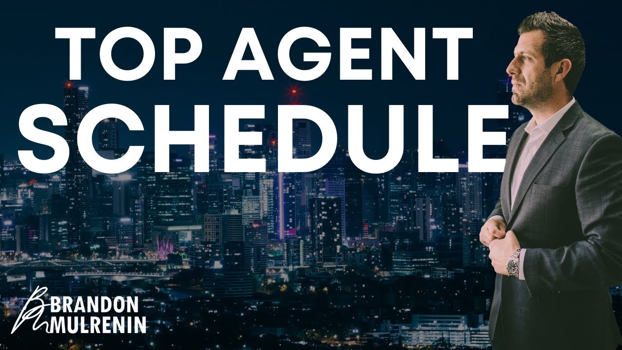 Daily, Weekly, Monthly Schedule for Top Real Estate Agents