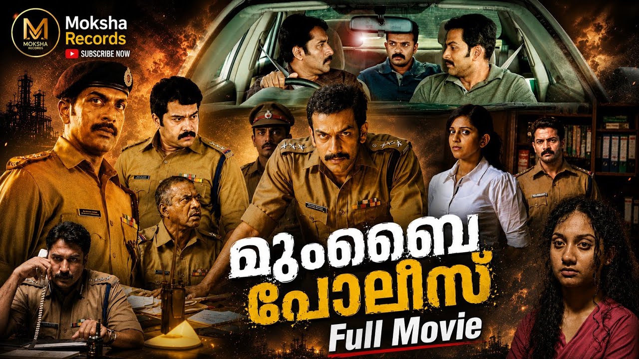 Mumbai Police Malayalam Full Movie 1080P Full HD | Prithviraj | Jayasurya | Rahman