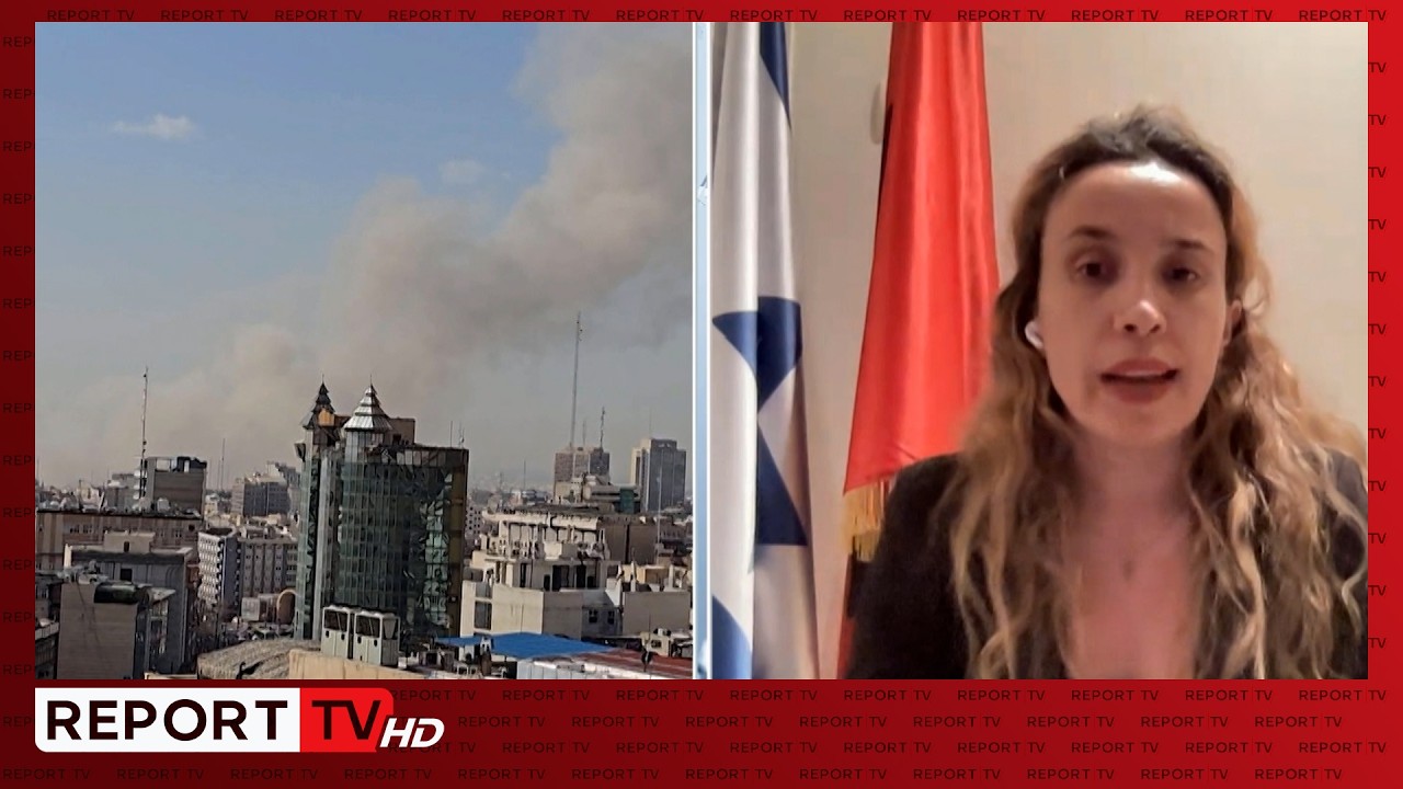 E PAPRITUR/Ambasadorja shqiptare në Izrael ndërpret intervistën për Report Tv, bie alarmi teksa flet