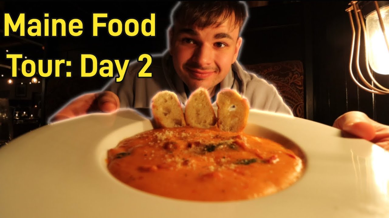 Day 2 Of Our Maine Food Tour! Fine Dining And Hiking National Parks!