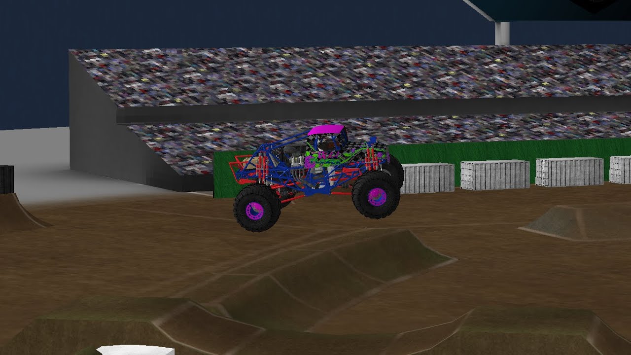 Rigs of Rods Monster Jam Freestyle: Wild Flower @ STS Los Angeles 2016