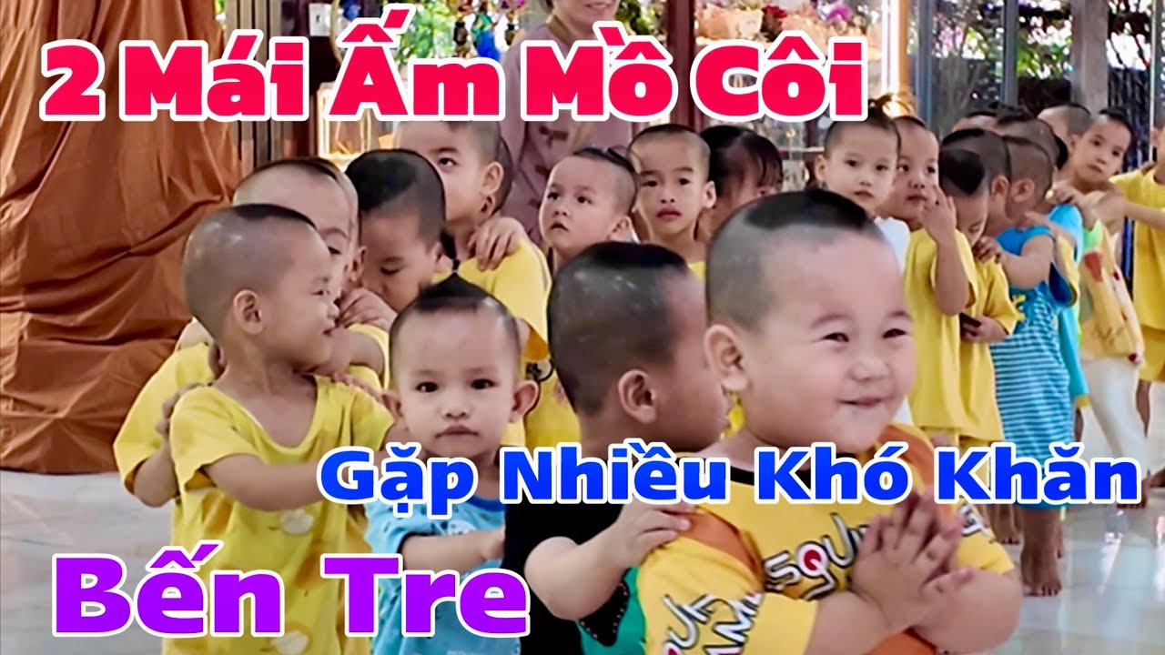 2 Ngôi Chùa Có 200 Bé Mồ Côi Gặp Nhiều Khó Khăn Bến Tre Chùa Phật Minh Đức Quang | Khương Nhựt Minh