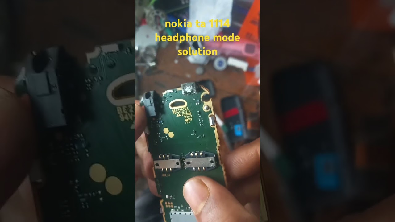 nokia ta 1114 headphone mode solution