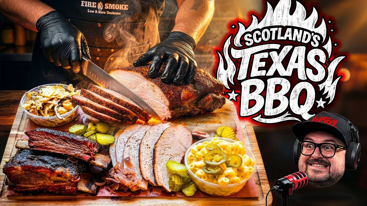 Finding Real Texas BBQ in Scotland on a 620 Gallon Smoker