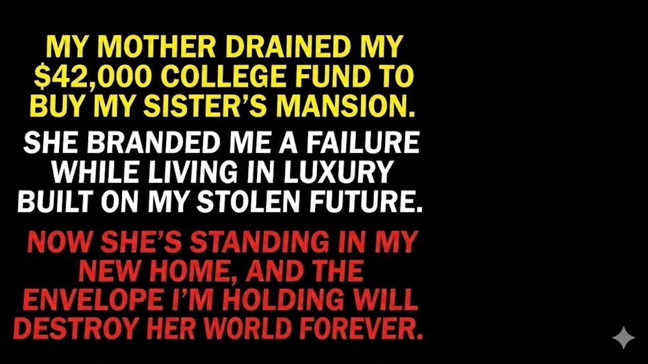 My Mom Stole My Fund—Then She Walked Into My New House